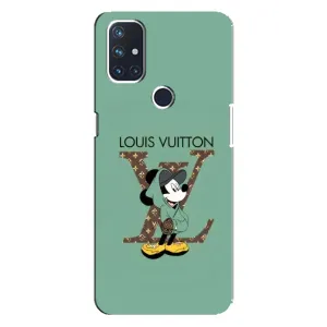 Чехлы Луи Витон для OnePlus Nord 10 5G (AlphaPrint - LOUIS VUITTON) (Микки Маус LV)