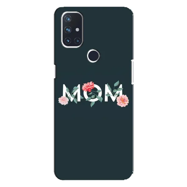 Чехол с принтом «Mom дизайн» для OnePlus Nord 10 5G