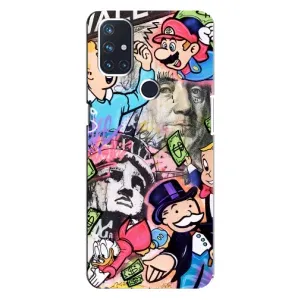 Чехлы с крутыми принтами для OnePlus Nord 10 5G - (PREMIUMPrint) (Monopoly man)