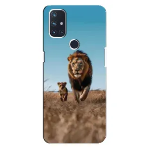 Чохол Король лев на ВанПлюс Норд 10 5Дж (Мусафа та Сімба)