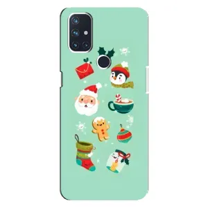 Новогодние Чехлы для ВанПлас Норд 10 5Джи (VPrint) (Настроение НГ)