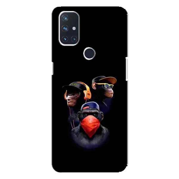 Чехол с принтом «Три обезьяны» для OnePlus Nord 10 5G Чехол с принтом «Три обезьяны» для OnePlus Nord 10 5G