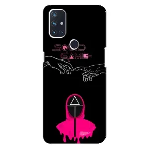 Чохол Гра в кальмара для OnePlus Nord 10 5G (Мінімалізм Гра кальмара)