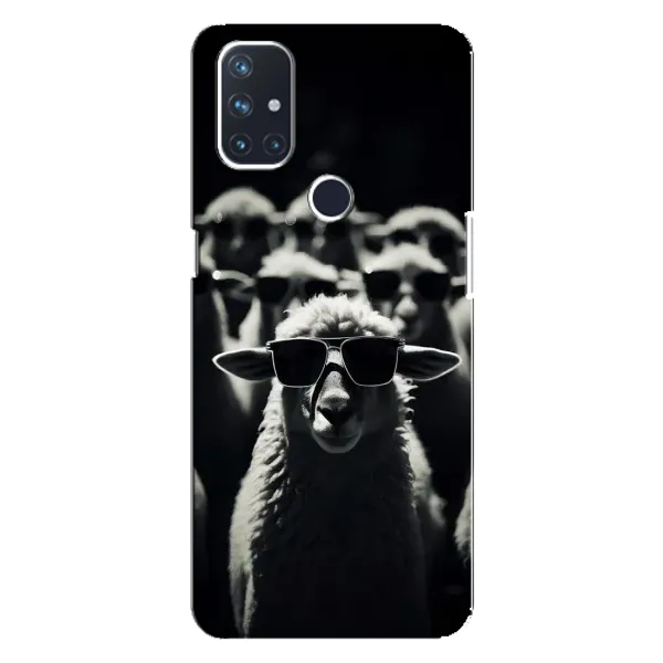Чохол з принтом «Овечка в окулярах» для OnePlus Nord 10 5G