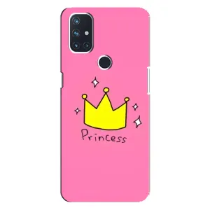 Чехол с картинкой (Стильные) для ВанПлас Норд 10 5Джи - (AlphaPrint) (Princess)