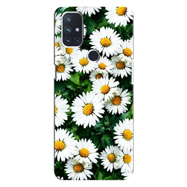 Чехол с принтом «Ромашки» для OnePlus Nord 10 5G Чехол с принтом «Ромашки» для OnePlus Nord 10 5G