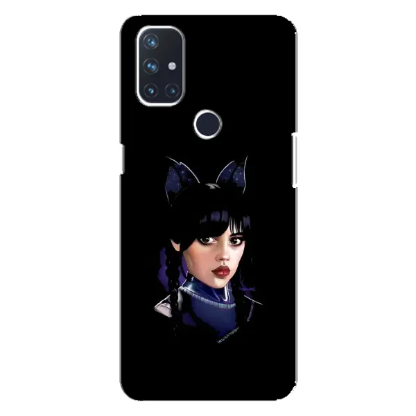 Чехол с принтом «серьезная Уэнздей» для OnePlus Nord 10 5G