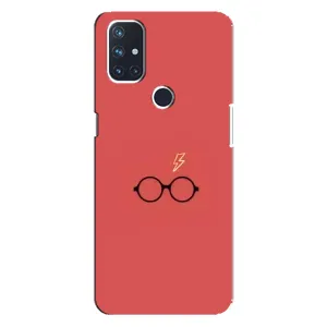 Чехлы с Гарри Поттером для OnePlus Nord 10 5G (AlphaPrint) (шрам и очки)