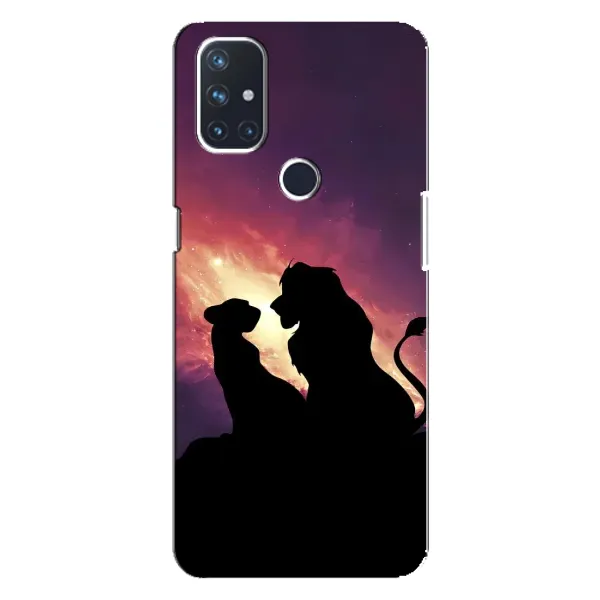 Чехол с принтом «Силуэт Симба и Налу» для OnePlus Nord 10 5G Чехол с принтом «Силуэт Симба и Налу» для OnePlus Nord 10 5G