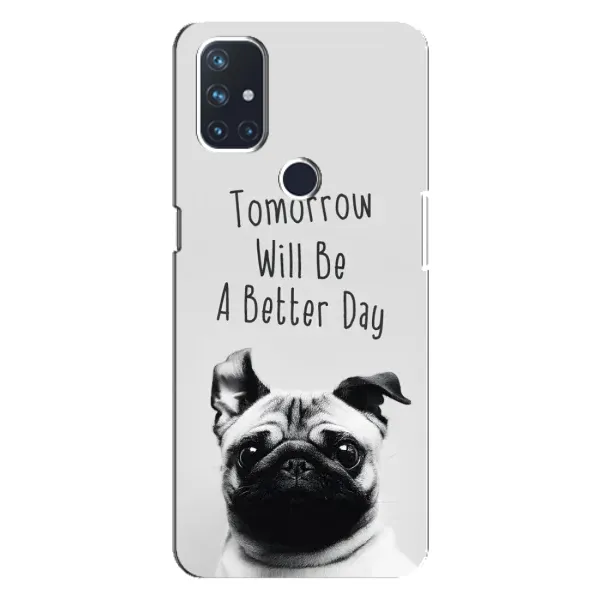 Чехол с принтом «Смешной Мопс» для OnePlus Nord 10 5G Чехол с принтом «Смешной Мопс» для OnePlus Nord 10 5G