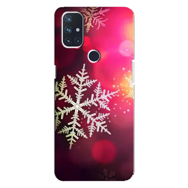 Чехол с принтом «Снежинка» для OnePlus Nord 10 5G