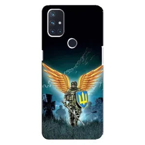 Чехлы с картинкой ЗСУ для OnePlus Nord 10 5G (AlphaPrint) (Солдат ЗСУ)
