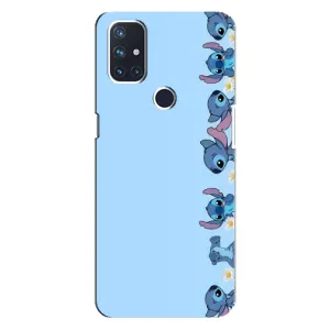 Чехол с принтом Стич на OnePlus Nord 10 5G (Стич фон)