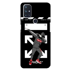 Чехол для OnePlus Nord 10 5G с картинкой Supreme (AlphaPrint) (Суприм)