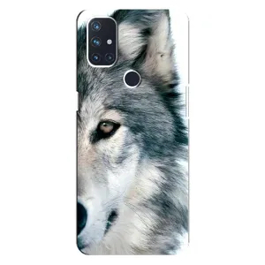 Чехлы с картинками животных OnePlus Nord 10 5G (Волк)