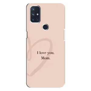 Чохли для мами на OnePlus Nord 10 5G (Серце мамі)