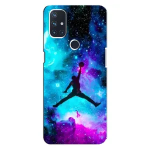 Чехлы для OnePlus Nord 10 5G - с картинкой JORDAN (AlphaPrint) (Яркий Джордан)