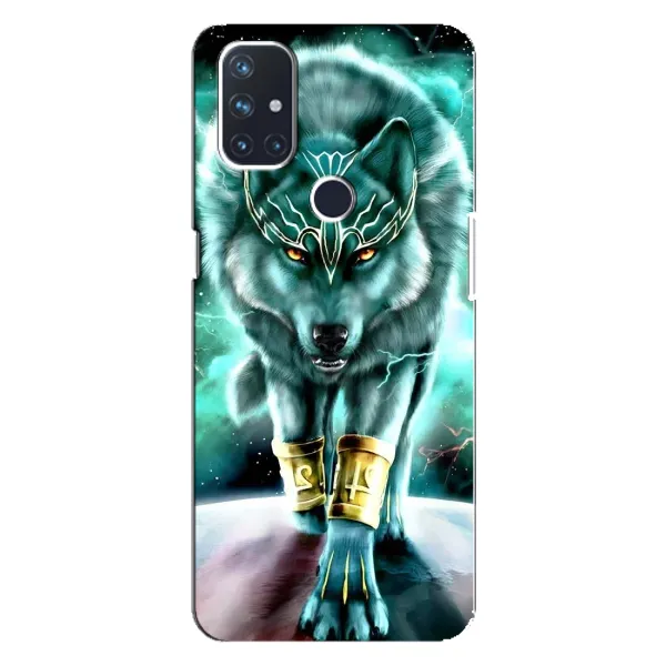 Чехол с принтом «Яркий волк» для OnePlus Nord 10 5G Чехол с принтом «Яркий волк» для OnePlus Nord 10 5G