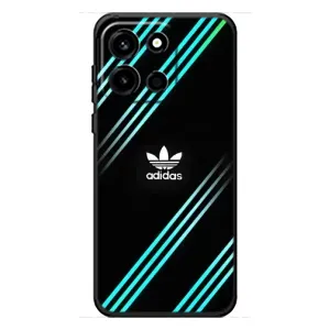 Чехлы Адидас для OnePlus Turbo 6 (AlphaPrint) (Адидас с полосами)