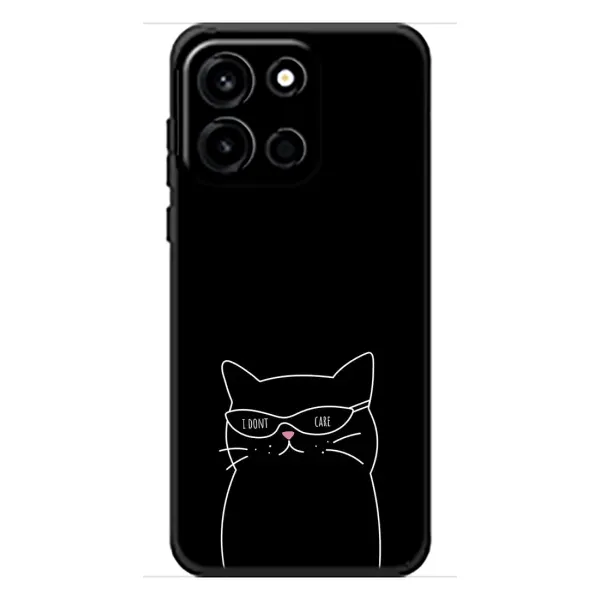 Чохол з принтом «Байдужий кіт» для OnePlus Turbo 6