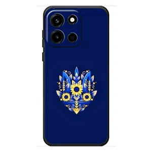 Чохли для OnePlus Turbo 6 Укр. Символіка (AlphaPrint) (Квітковий Герб)