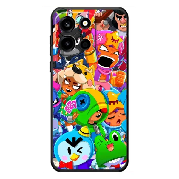 Чохол з принтом «Герої Бравл Старс» для OnePlus Turbo 6