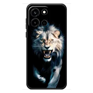 Чохол з картинкою 'Хижаки' для OnePlus Turbo 6 (Лев у темряві)