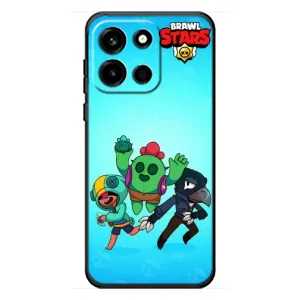 Чехлы Brawl Stars для OnePlus Turbo 6 (AlphaPrint) (Тріо героїв)