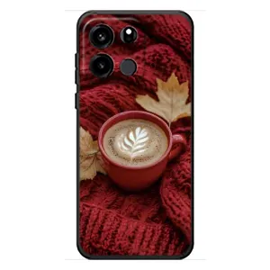 Чехол с уникальным дизайном «Осень с кофе» для OnePlus Turbo 6V