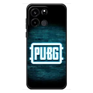 Чехол PUBG для УанПлюс Турбо 6В (AlphaPrint) (Лого PUBG)