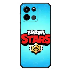 Чехлы Brawl Stars для OnePlus Turbo 6V (AlphaPrint) (Лого Бравл Старс)