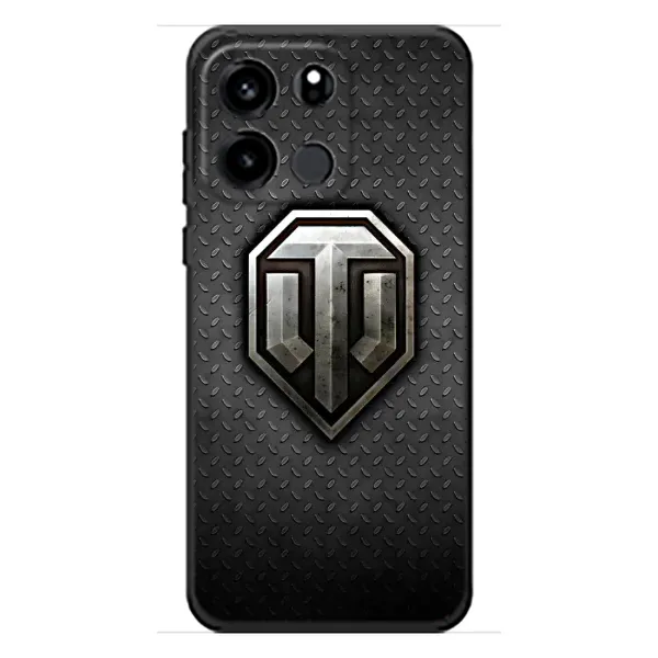 Чехол с принтом «Лого Tanks» для OnePlus Turbo 6V Чехол с принтом «Лого Tanks» для OnePlus Turbo 6V