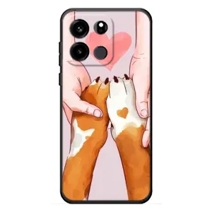 Чехлы с собаками для OnePlus Turbo 6V (VPrint) (Любовь к собакам)