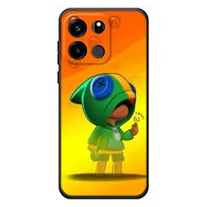 Чехол для OnePlus Turbo 6V Бравл Старс (VPrint) (Мальчик Леон)