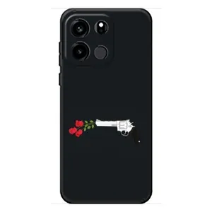 Чехлы (ART) Цветы на OnePlus Turbo 6V (VPrint) (Неожиданные цветы)