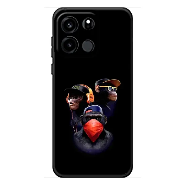 Чохол з принтом «Три мавпи» для OnePlus Turbo 6V