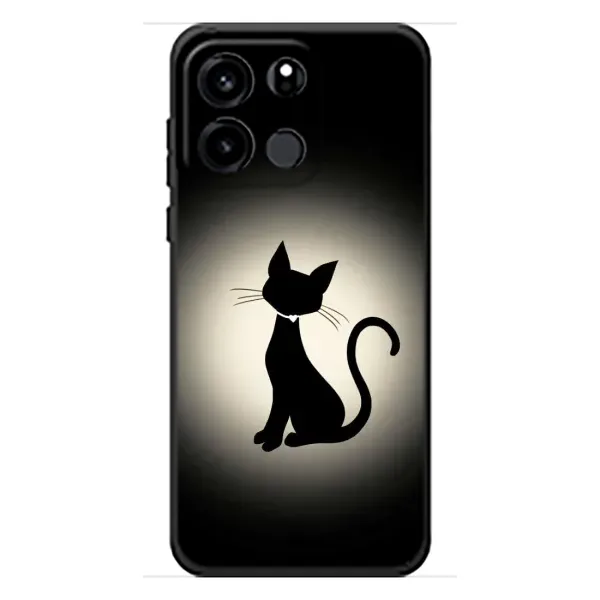 Чохол з принтом «Силует котика» для OnePlus Turbo 6V Чохол з принтом «Силует котика» для OnePlus Turbo 6V