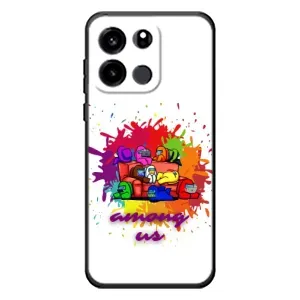 Чехол Амонг Ас для OnePlus Turbo 6V (AlphaPrint) (Яркий АмонгАс)