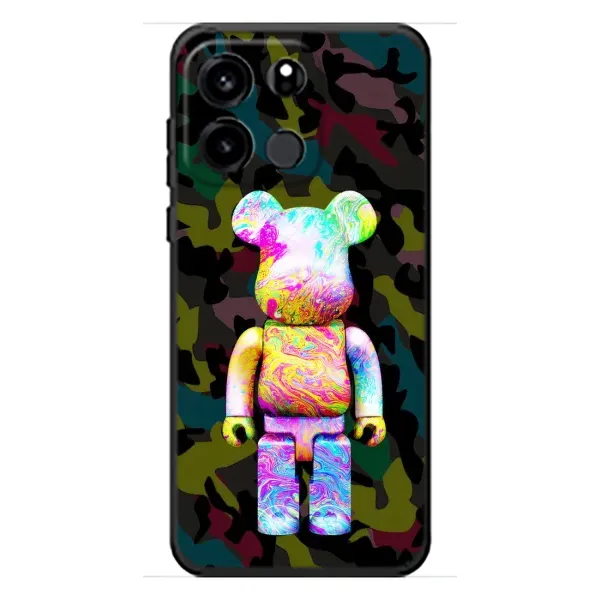 Чохол з принтом «Яскравий Bearbrick» для OnePlus Turbo 6V
