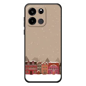 Новогодние, Праздничные Чехлы для OnePlus Turbo 6V - 2024 год (Зимний город)