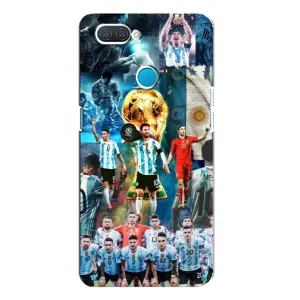 Чехлы Месси для OPPO A12 (AlphaPrint) (Аргентина Месси)