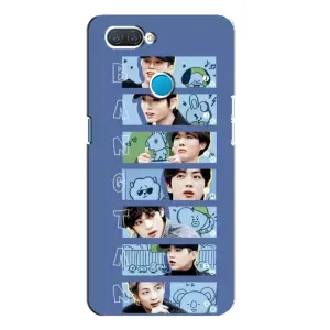 Чехлы BTS для OPPO A12 (AlphaPrint) (Bangtan)