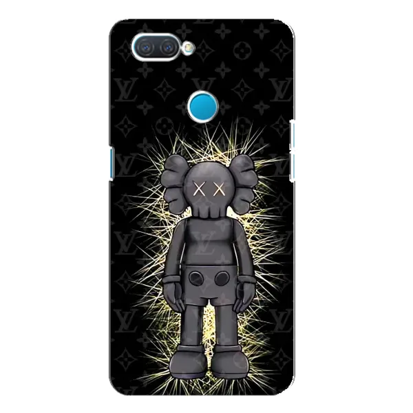 Чехол с принтом «Bearbrick LV» для OPPO A12