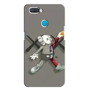 Чехлы для OPPO A12 - Bearbrick Louis Vuitton (PREMIUMPrint) (Беарбрик Джордан)
