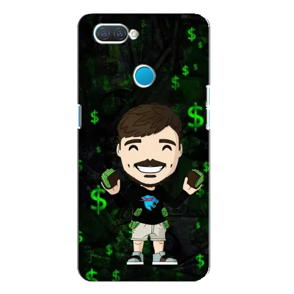 Чехол с принтом «Блогер Beast» для OPPO A12