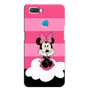 Эксклюзивный чехол для OPPO A12 (AlphaPrint - Мультяшные) (Девочка Maus)