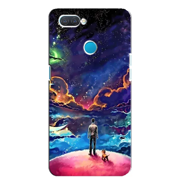 Чохол з принтом «Вид Галактики» для OPPO A12