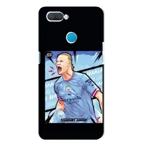 Чехлы с футболистом Ерлинг Холанд для OPPO A12 (AlphaPrint) (гол Эрлинг Холланд)