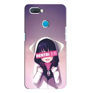 Чехлы Персонажи Аниме Наруто для OPPO A12 (AlphaPrint) (Hentai chan)