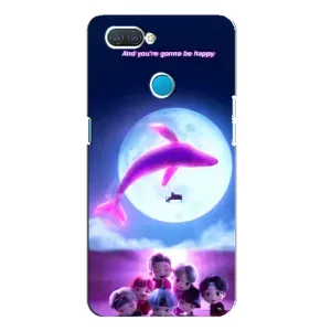 Чехлы BTS для OPPO A12 (AlphaPrint) (КИТ BTS)